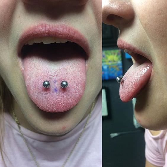 Detail Tongue Piercing Names And Pictures Nomer 23