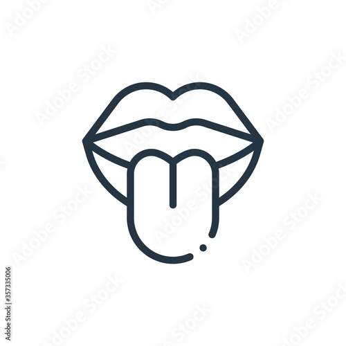 Detail Tongue Vector Nomer 16