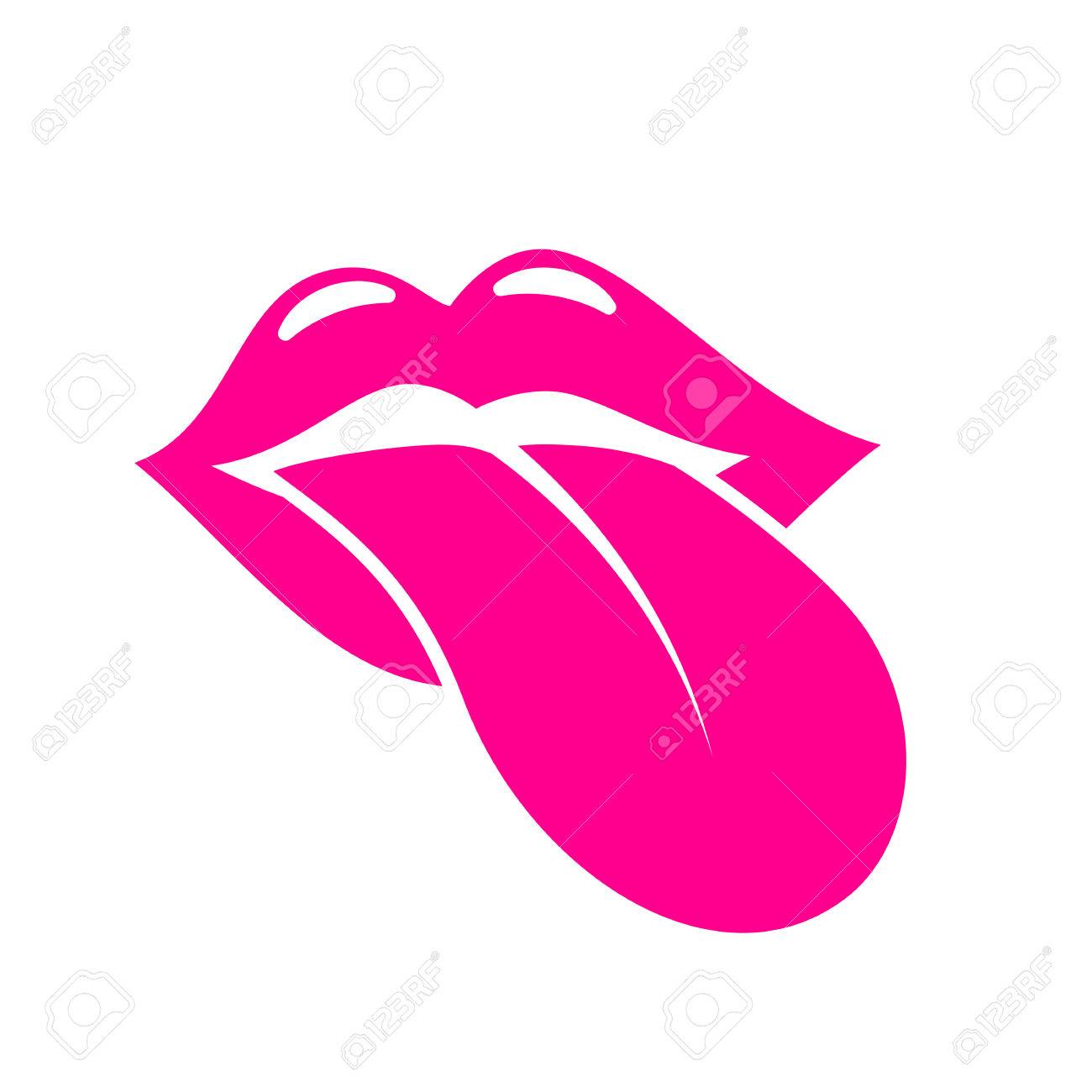 Detail Tongue Vector Nomer 20