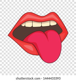 Detail Tongue Vector Nomer 33