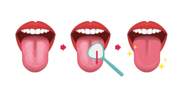 Detail Tongue Vector Nomer 40