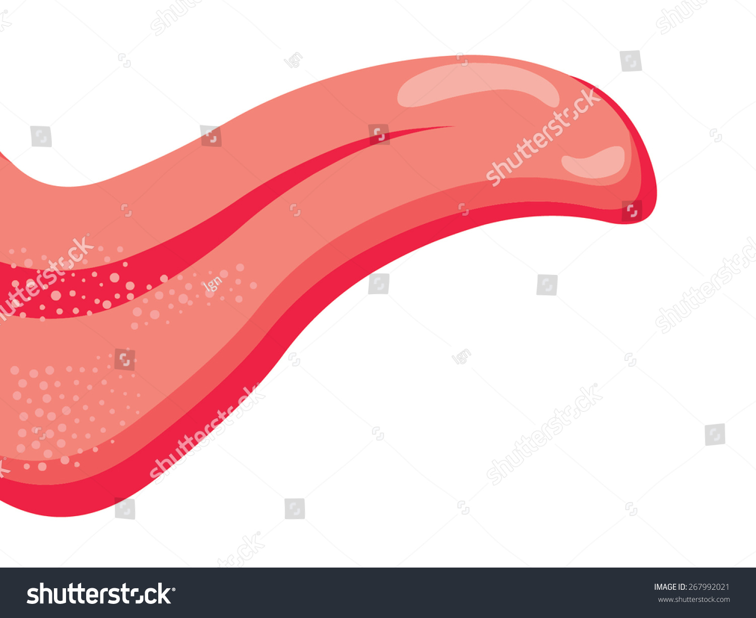 Detail Tongue Vector Nomer 43