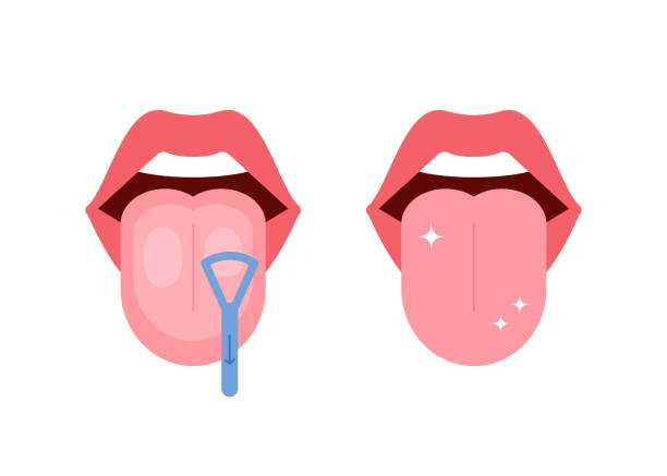 Detail Tongue Vector Nomer 55