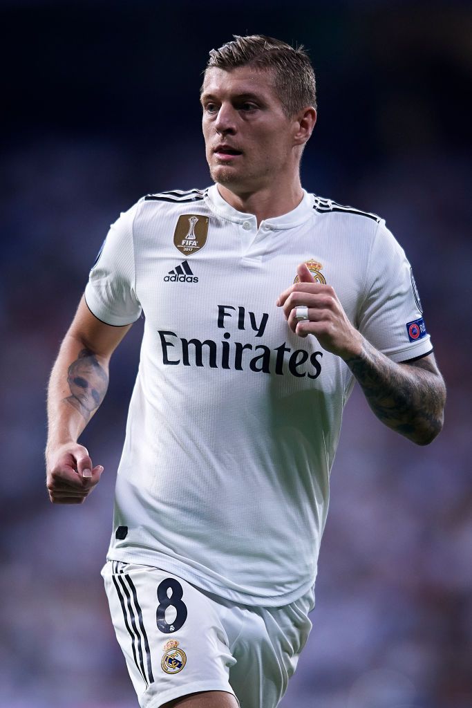 Detail Toni Kroos Real Madrid 2018 Nomer 17