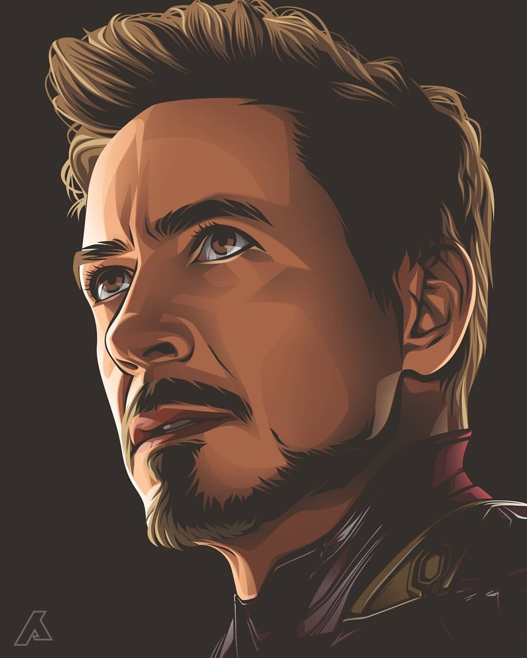 Detail Tony Stark Vector Nomer 15