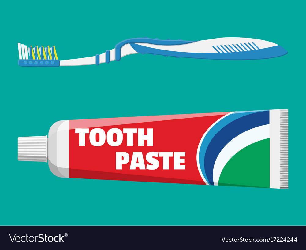 Detail Toothpaste Vector Nomer 4