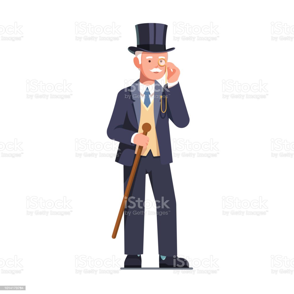 Detail Top Hat And Cane Clipart Nomer 34