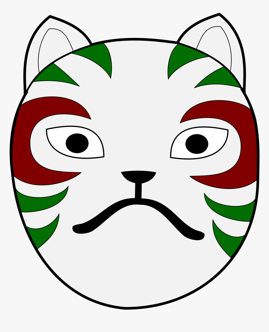Detail Topeng Anbu Nomer 3