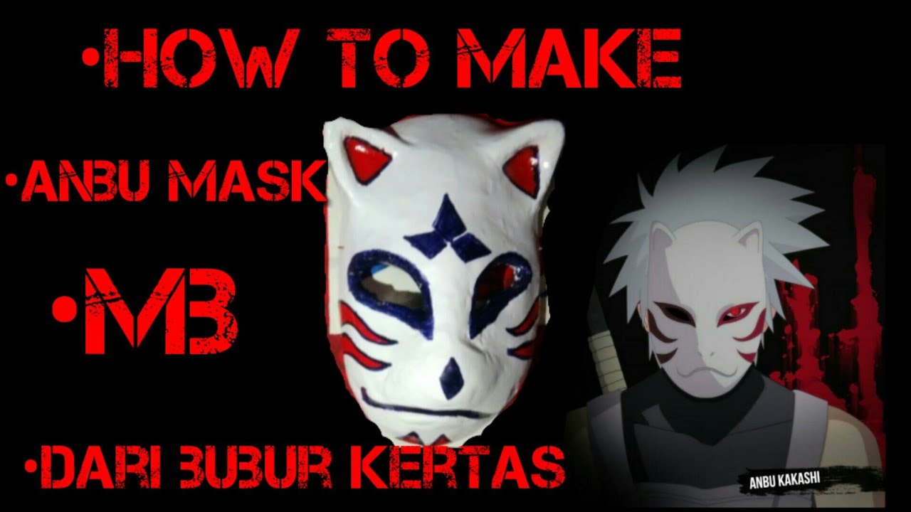 Detail Topeng Anbu Kakashi Nomer 30