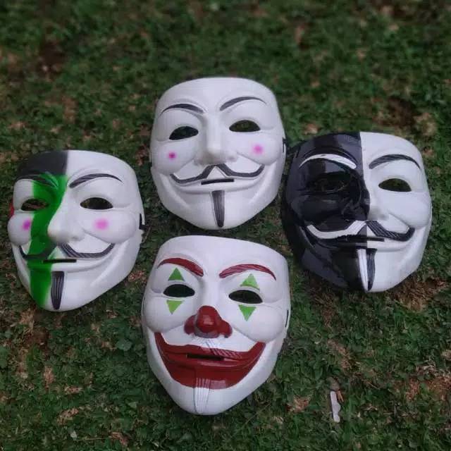 Detail Topeng Anonymous Joker Nomer 3