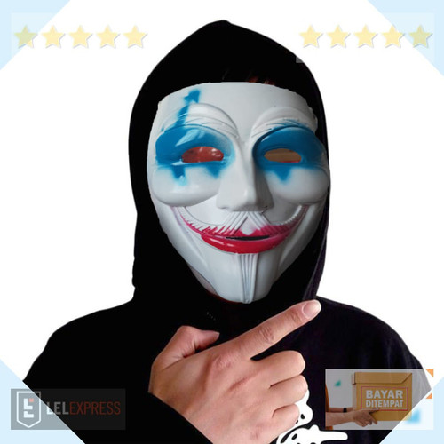 Detail Topeng Anonymous Joker Nomer 39