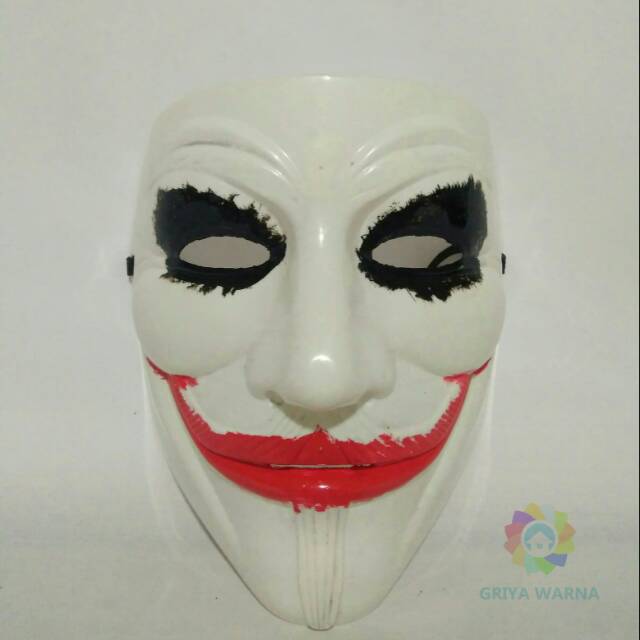 Detail Topeng Anonymous Joker Nomer 42