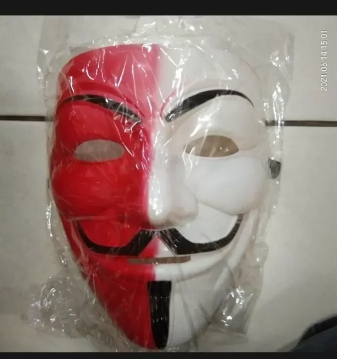 Detail Topeng Anonymous Joker Nomer 43