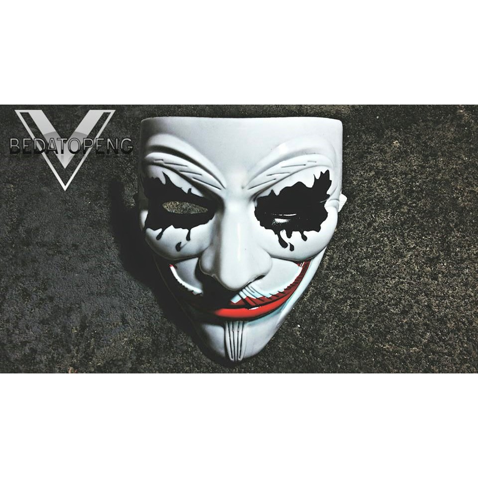 Detail Topeng Anonymous Joker Nomer 9