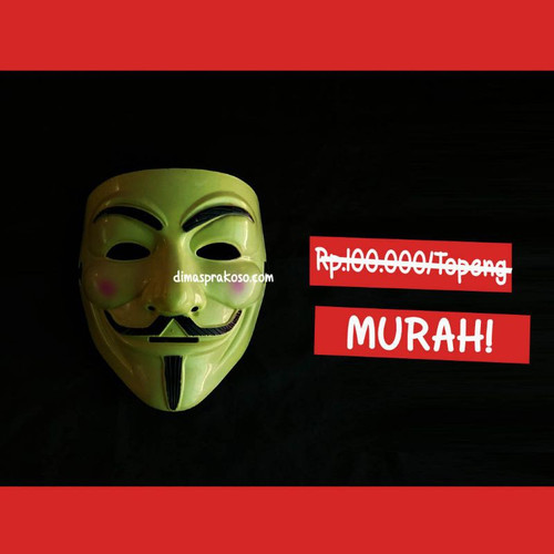 Detail Topeng Hacker Anonymous Nomer 44