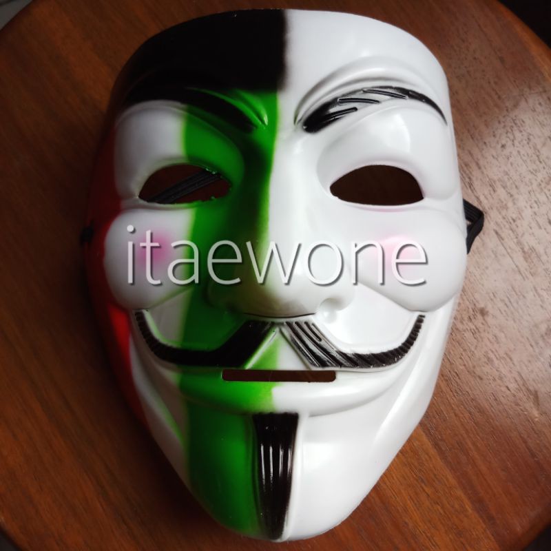 Detail Topeng Hacker Anonymous Nomer 45