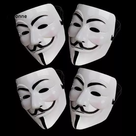 Detail Topeng Hacker Anonymous Nomer 51