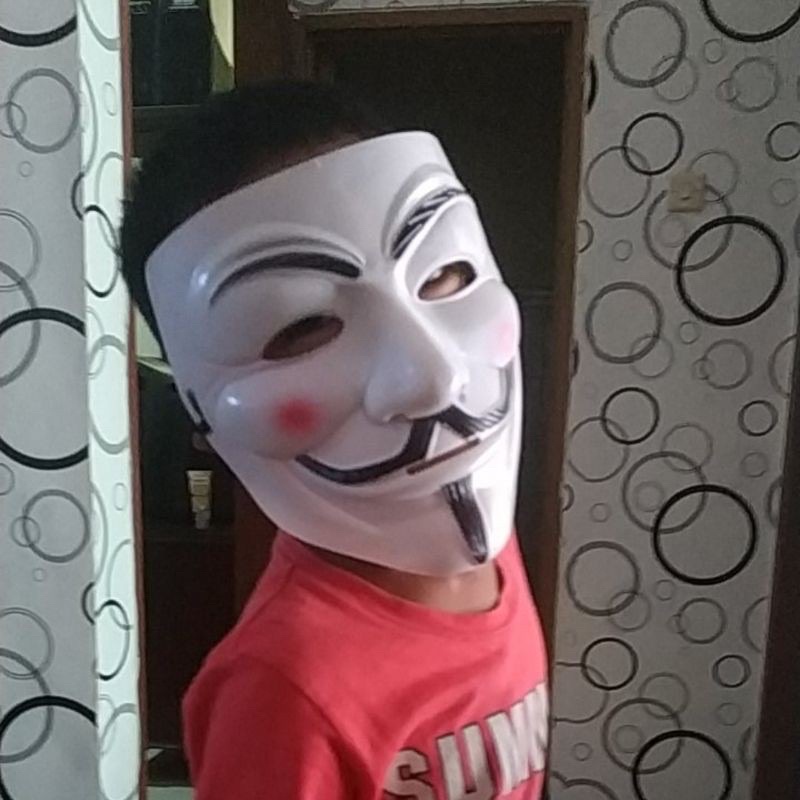 Detail Topeng Hacker Seram Nomer 3