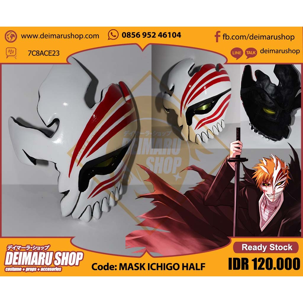 Detail Topeng Ichigo Hollow Nomer 31