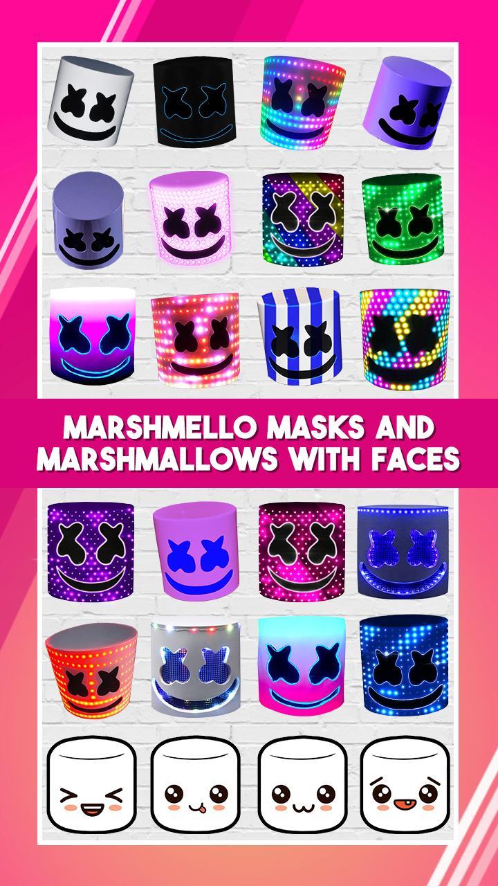 Detail Topeng Marshmello Nomer 46