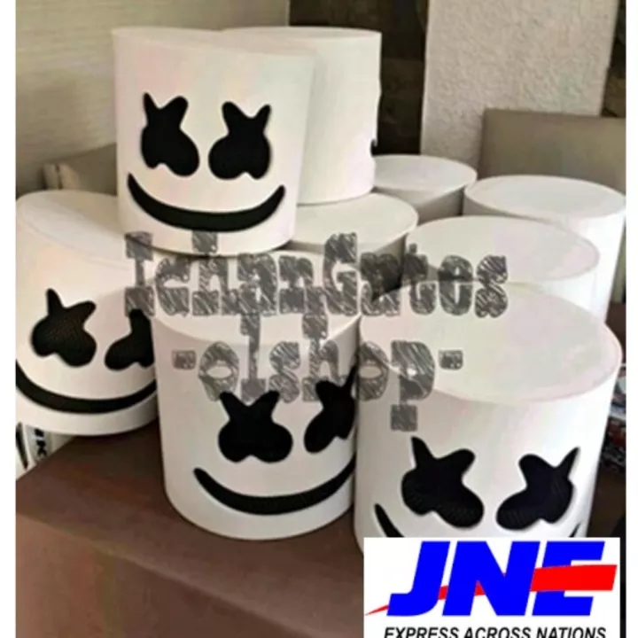 Detail Topeng Marshmello Led Nomer 18