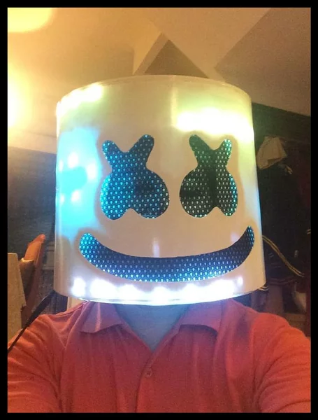 Detail Topeng Marshmello Led Nomer 19
