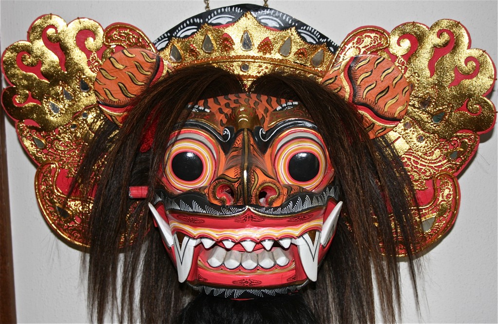 Detail Topeng Rangda Seram Nomer 16