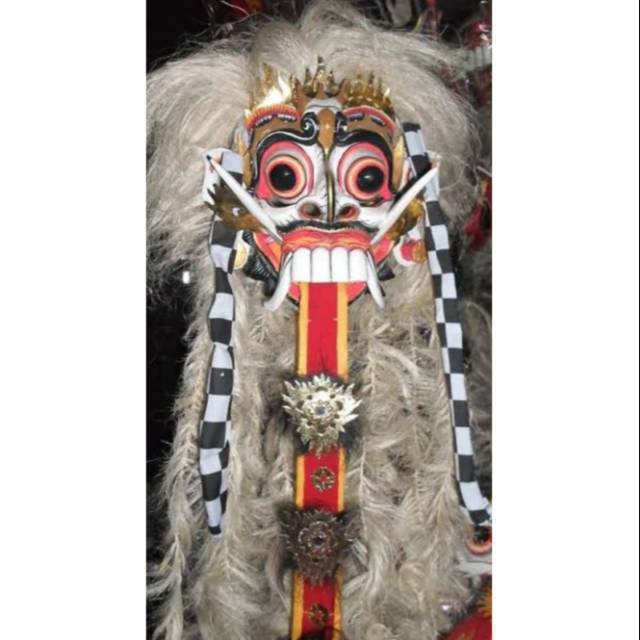 Detail Topeng Rangda Seram Nomer 20