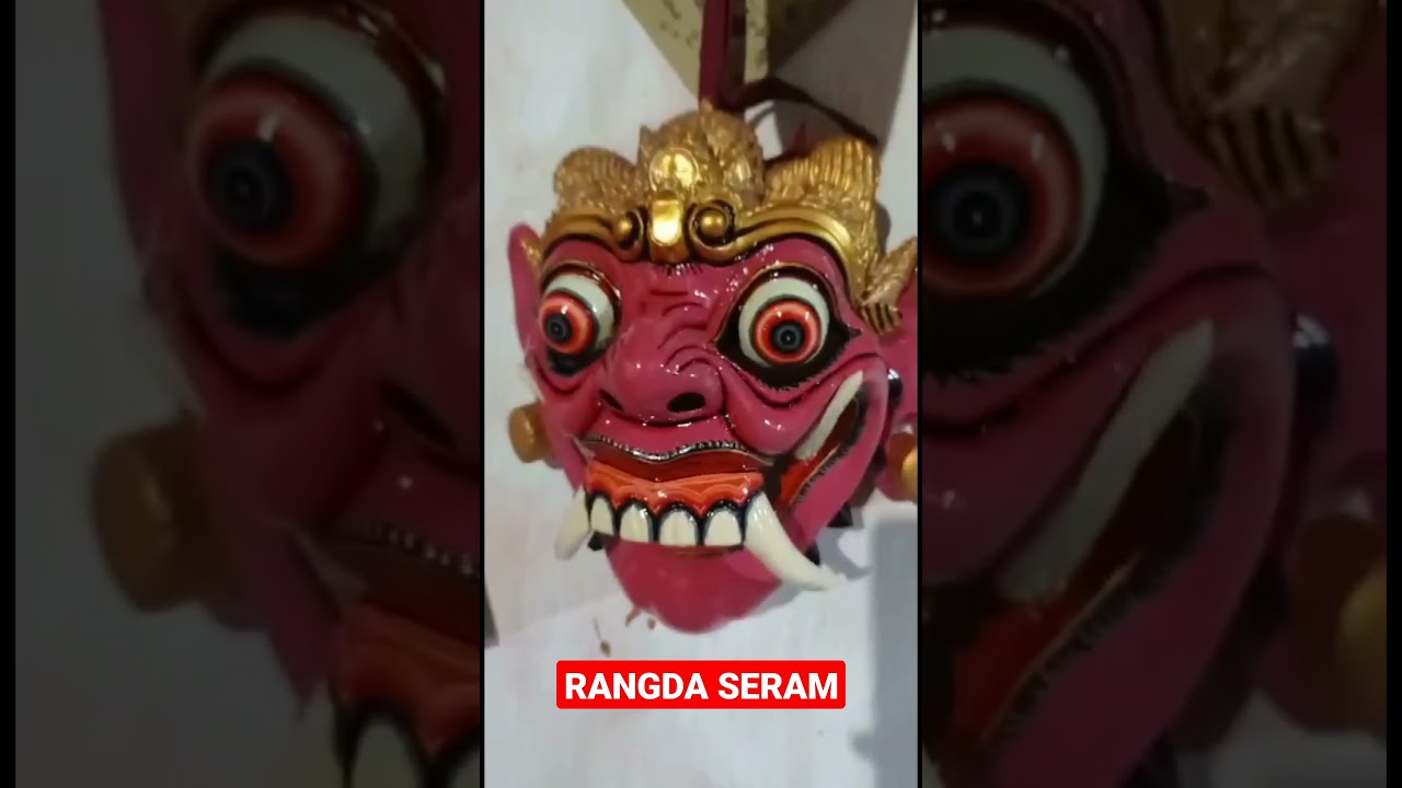 Detail Topeng Rangda Seram Nomer 40