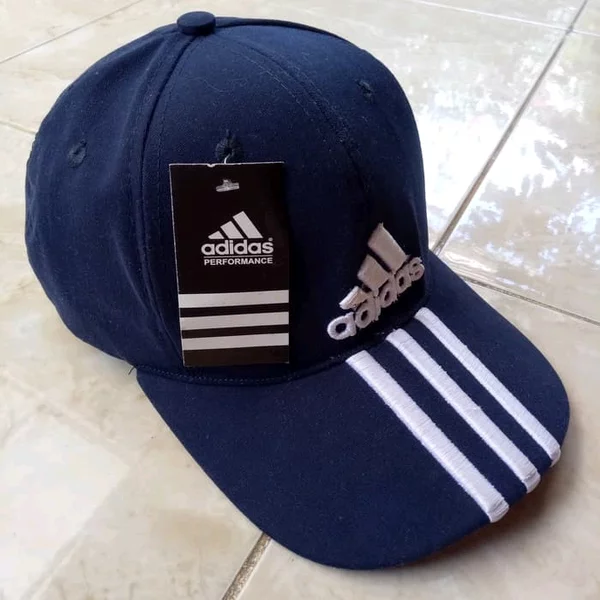 Topi Adidas Biru Dongker - KibrisPDR