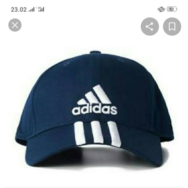 Detail Topi Adidas Biru Dongker Nomer 4