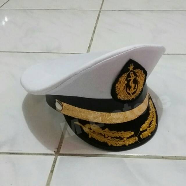 Detail Topi Angkatan Laut Nomer 2