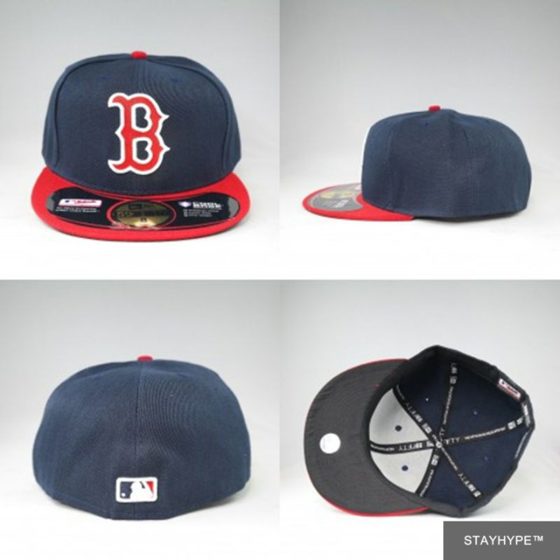 Detail Topi Boston Red Sox Nomer 37