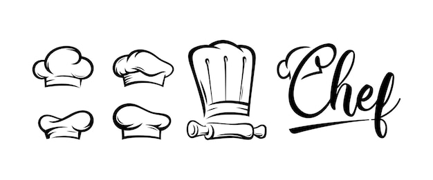 Detail Topi Chef Vector Nomer 11