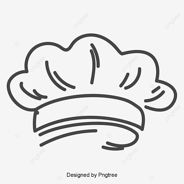Detail Topi Chef Vector Nomer 24
