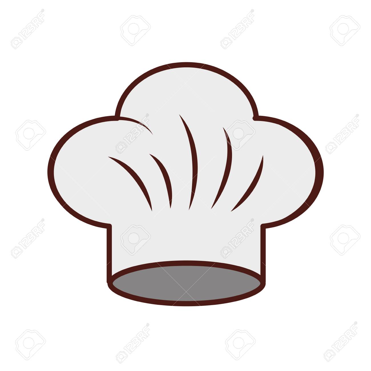 Detail Topi Chef Vector Nomer 4