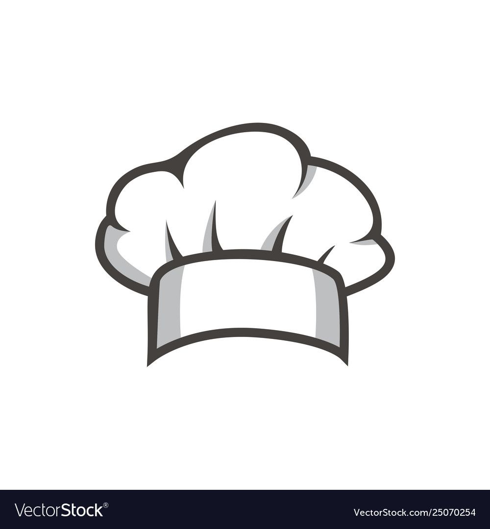 Detail Topi Chef Vector Nomer 6