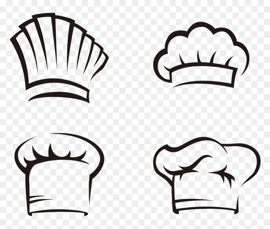 Detail Topi Chef Vector Nomer 7