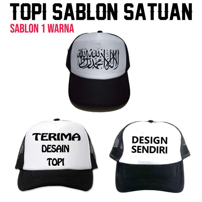 Detail Topi Desain Sendiri Satuan Nomer 14