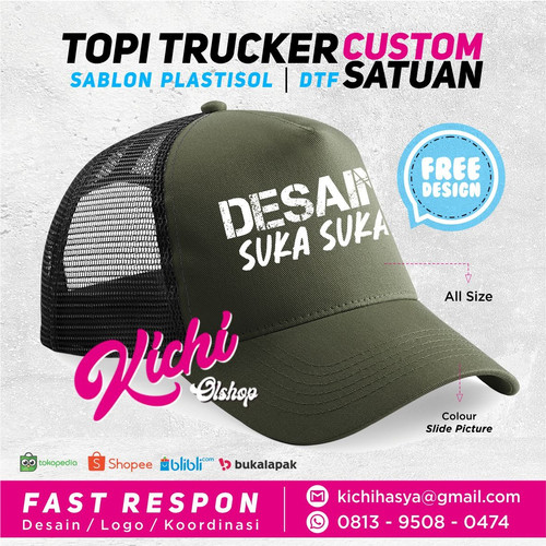 Detail Topi Desain Sendiri Satuan Nomer 23