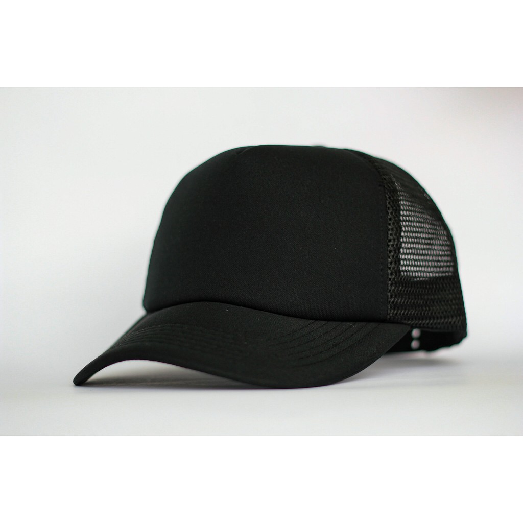 Detail Topi Hitam Polos Depan Belakang Nomer 49