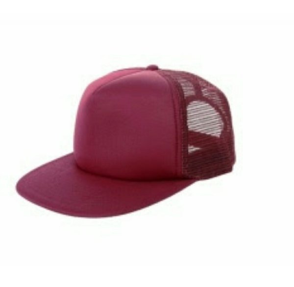 Detail Topi Merah Maroon Nomer 21