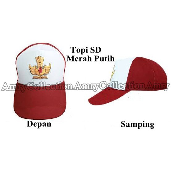 Detail Topi Merah Putih Nomer 11