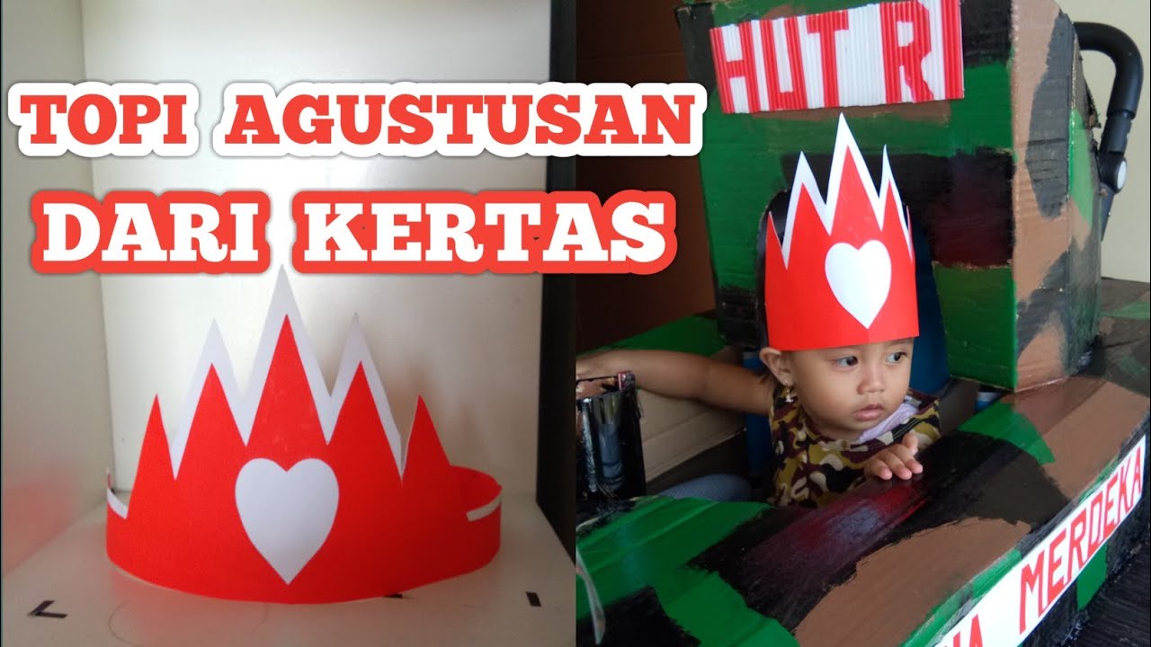 Detail Topi Merah Putih Nomer 24