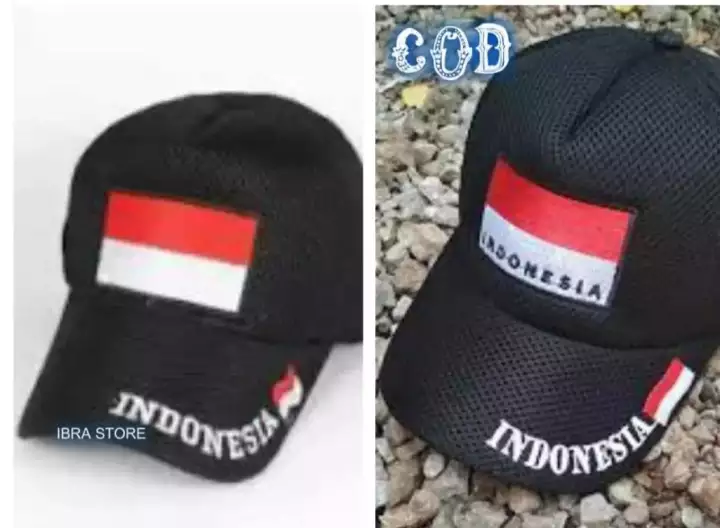 Detail Topi Merah Putih Nomer 49