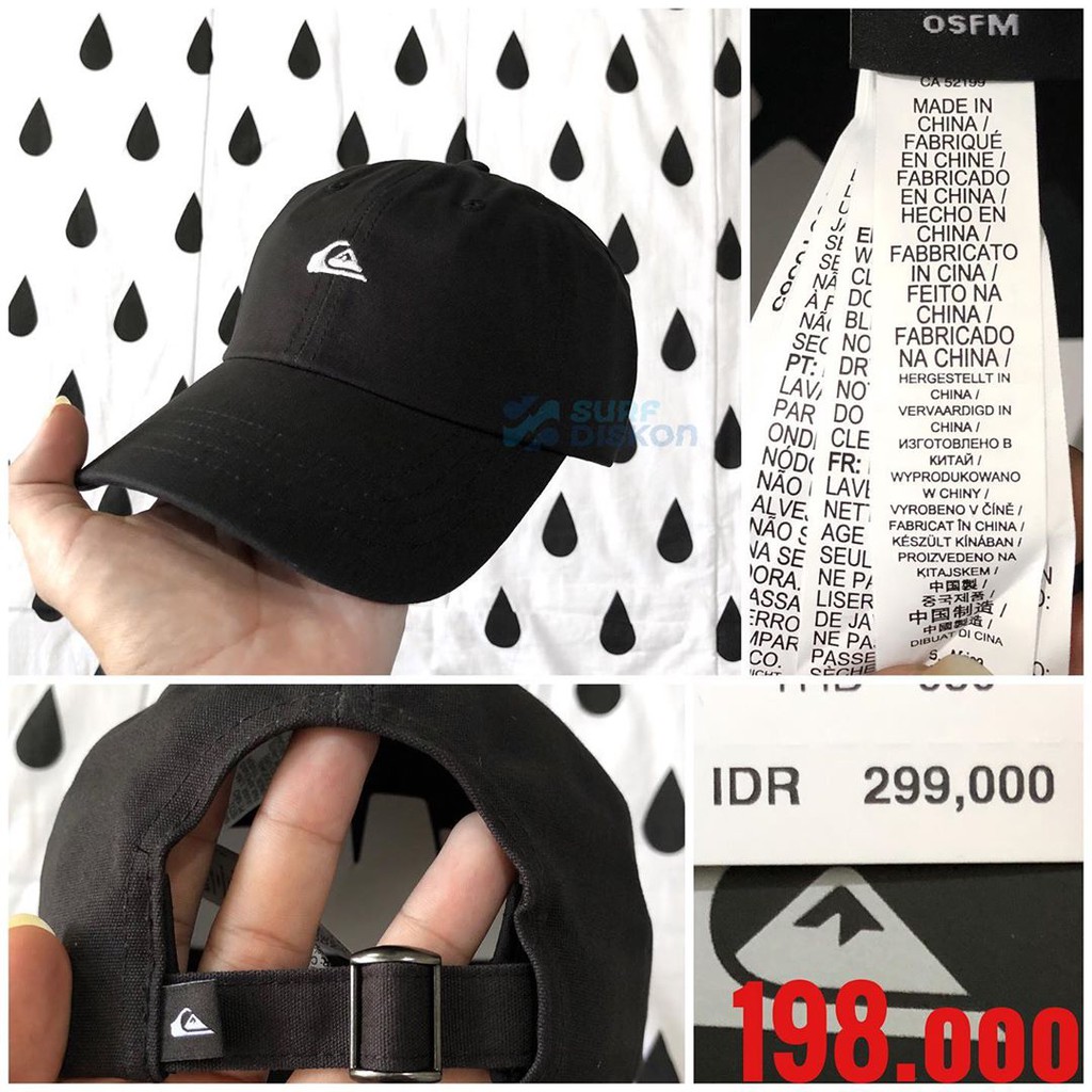 Detail Topi Quiksilver Nomer 46