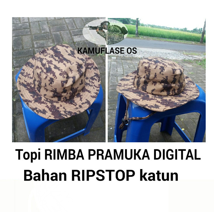 Detail Topi Rimba Pramuka Nomer 28