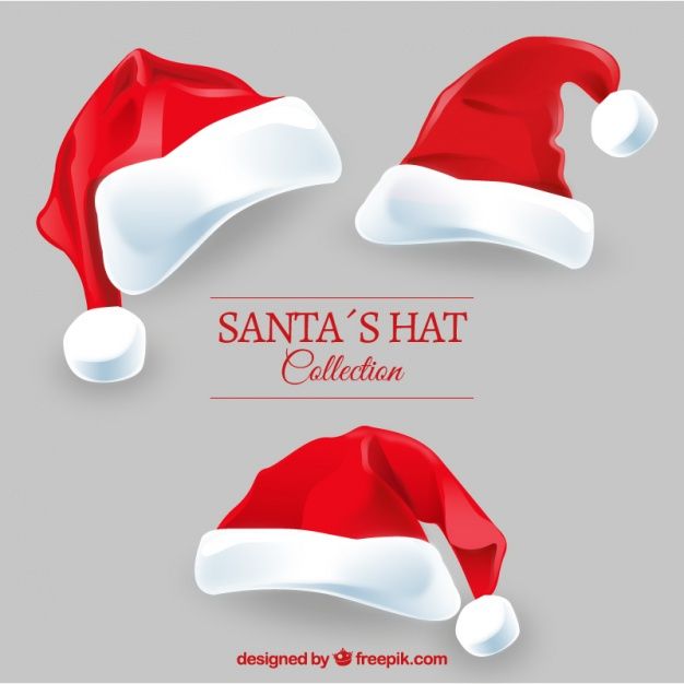 Detail Topi Santa Vector Nomer 21