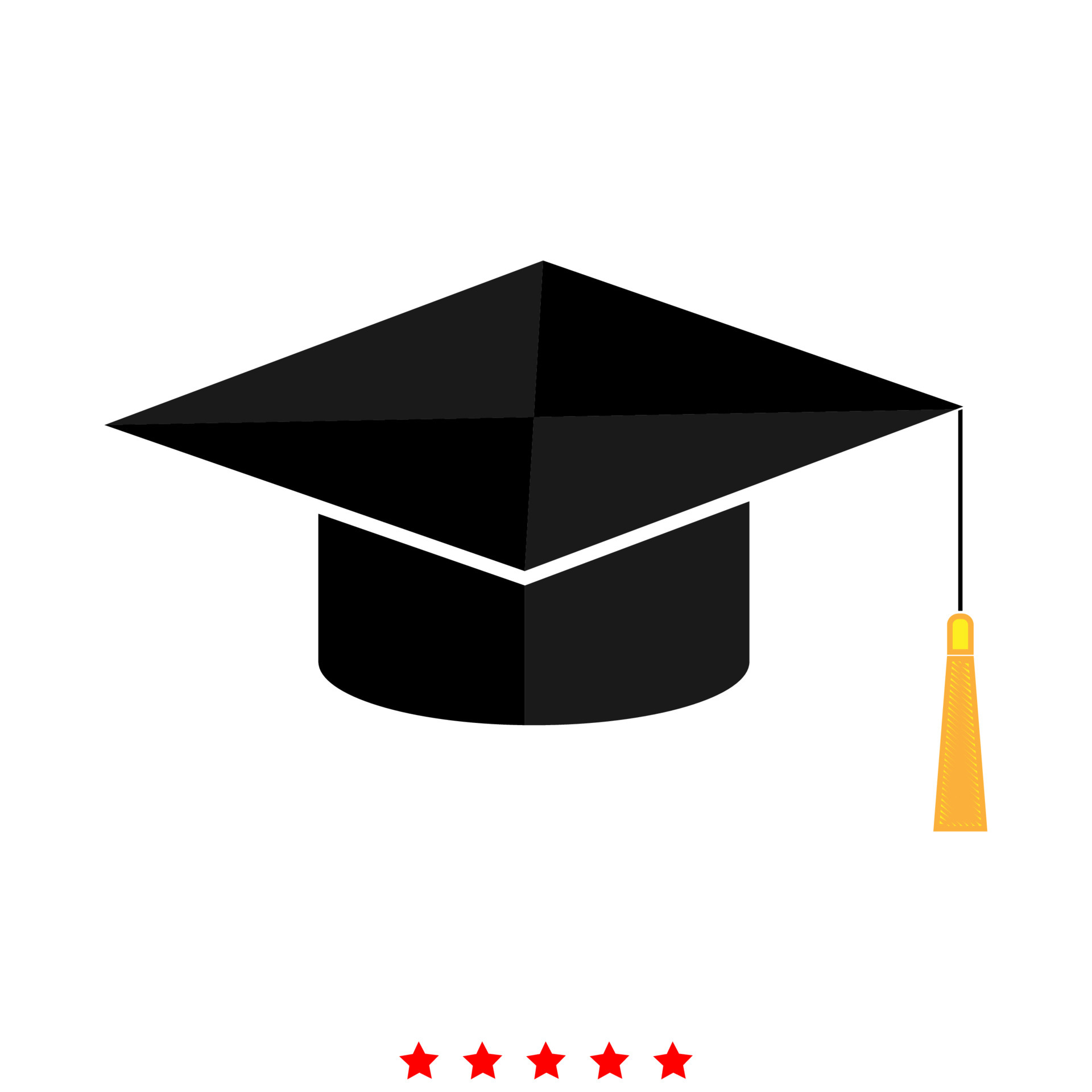 Detail Topi Sarjana Vector Nomer 4