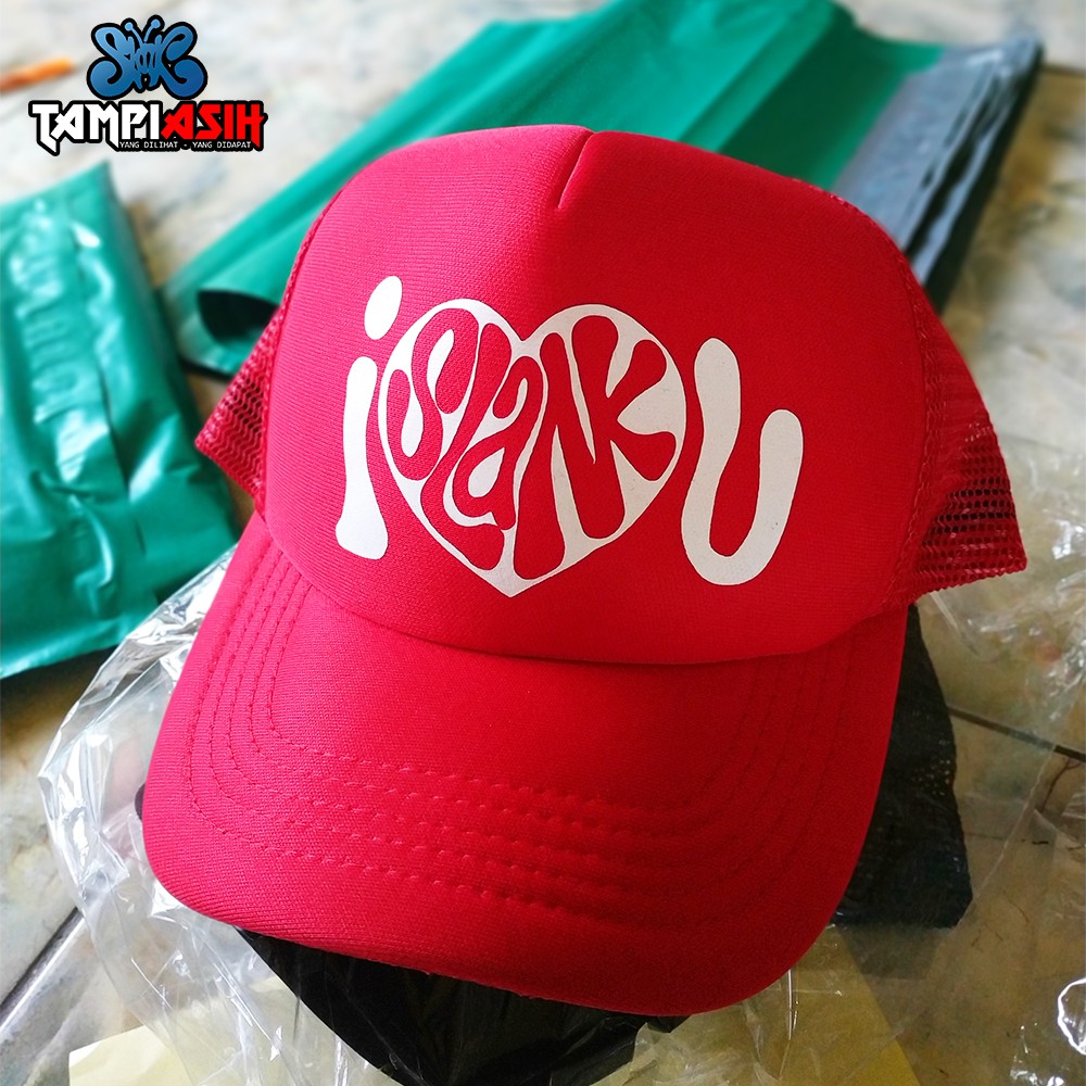 Detail Topi Slank Nomer 25